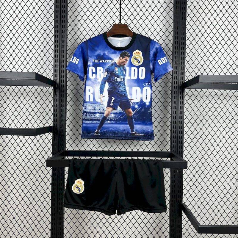 8cf307410b966b7689a7f5001769e3ca 2025/2026 Real Madrid Special Edition Football Shirt Kids Size 1:1 Thai Quality