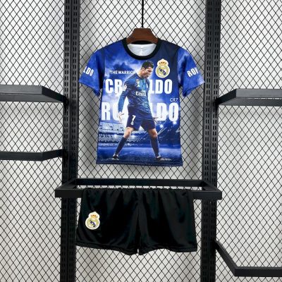 2025/2026 Real Madrid Ronaldo Special Edition Football Shirt Kids 1:1 Thai Quality