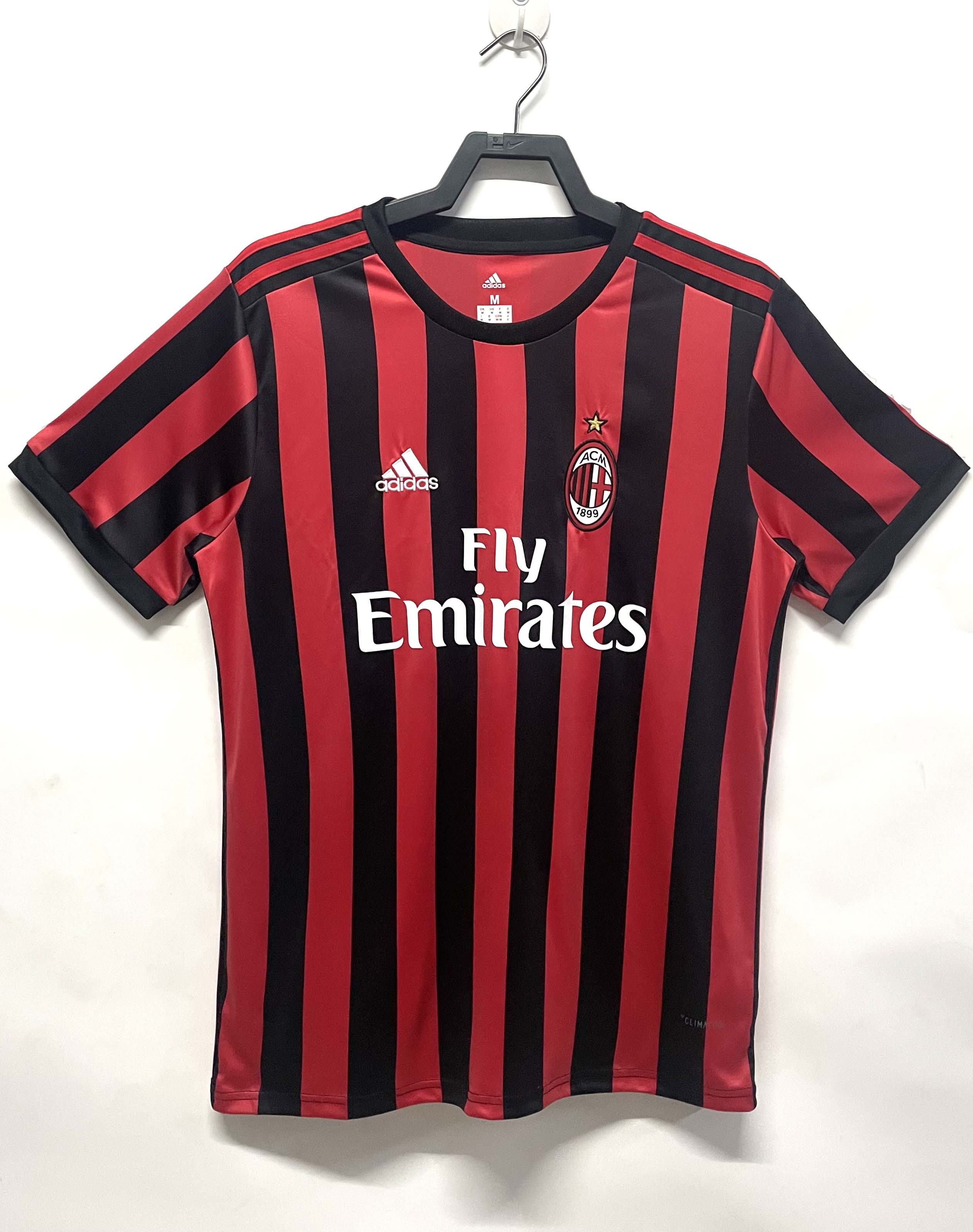 2017/2018 Retro AC Milan Home Football Shirt 1:1 Thai Quality