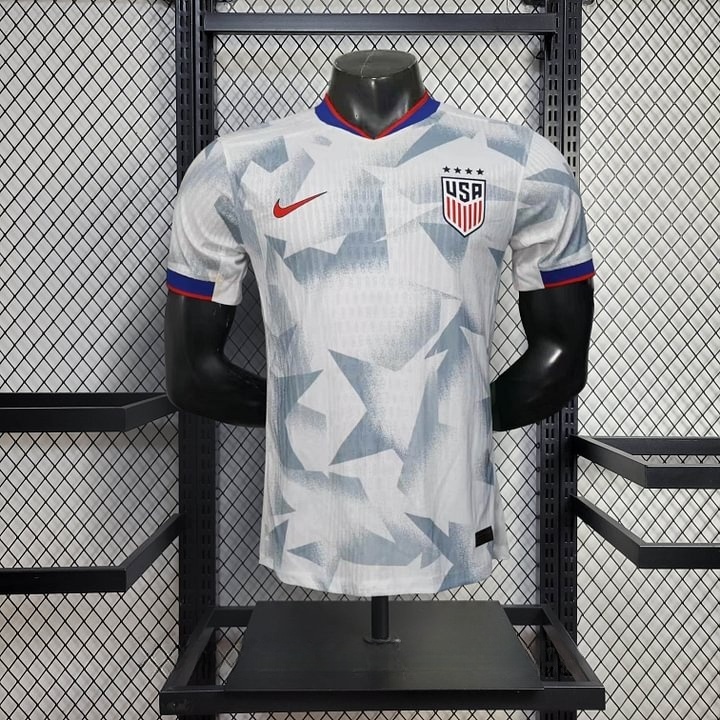 8dbb395f60a0b10a81f4b92d02f4fc21 2025 Player Version United States Home Football Shirt 1:1 Thai Quality