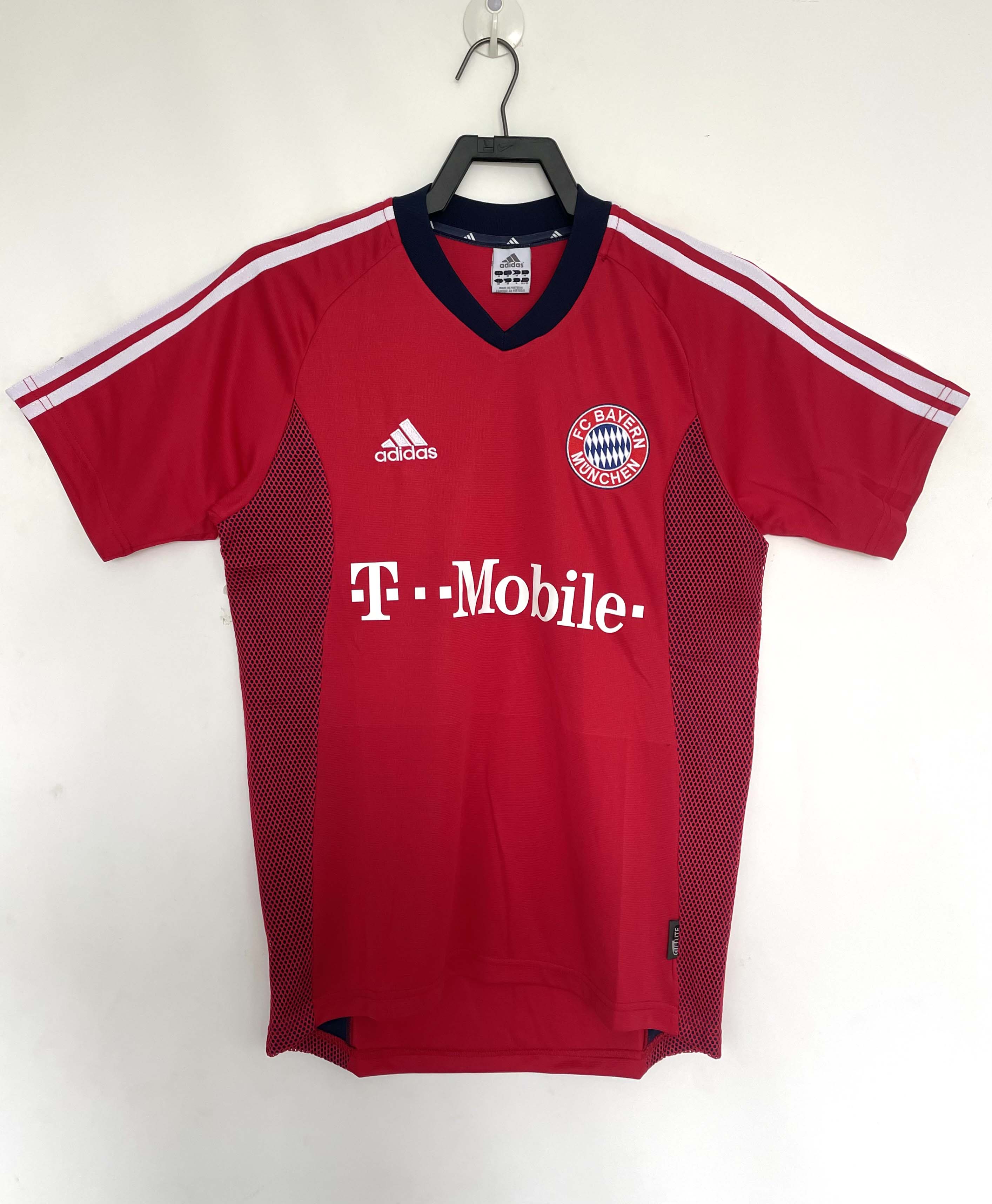 2002/2003 Retro Bayern Munchen Home Football Shirt 1:1 Thai Quality