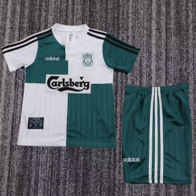 1995/96 Liverpool Away Football Shirt Kids Size 1:1 Thai Quality
