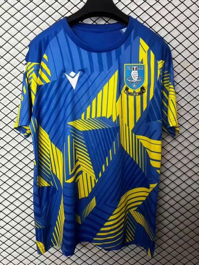 2025/2026 Sheffield Wednesday Pre-match suit Football Shirt 1:1 Thai Quality