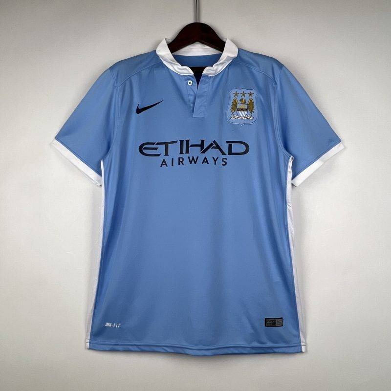 9021b60a26f9d373674cb69ee12e42f9 2015/2016 Manchester City Home Football Shirt 1:1 Thai Quality