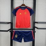 2026 Spain Home Football Shirt Kids Size 1:1 Thai Quality