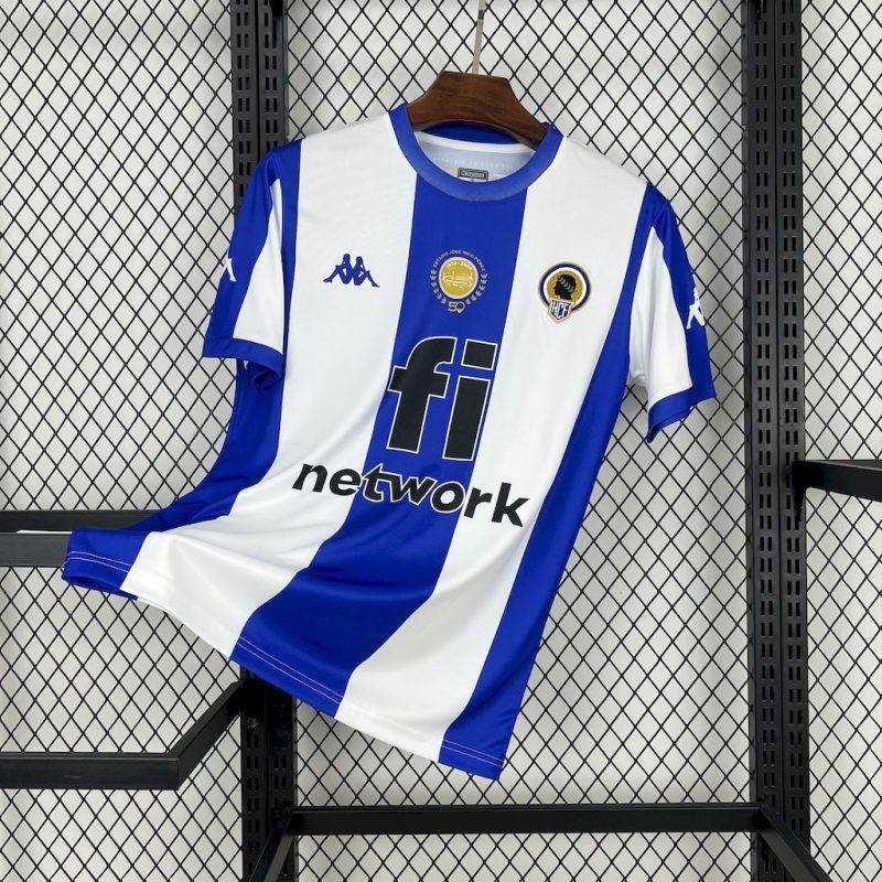 92ab0d545b5825eaef45a47ae2cb0173 2025/2026 Hércules CF Home Football Shirt 1:1 Thai Quality