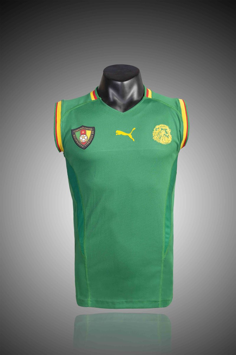 93c63bf416c9ff7ce131284a69b99f47 2002 Retro Cameroon Home Football Shirt 1:1 Thai Quality