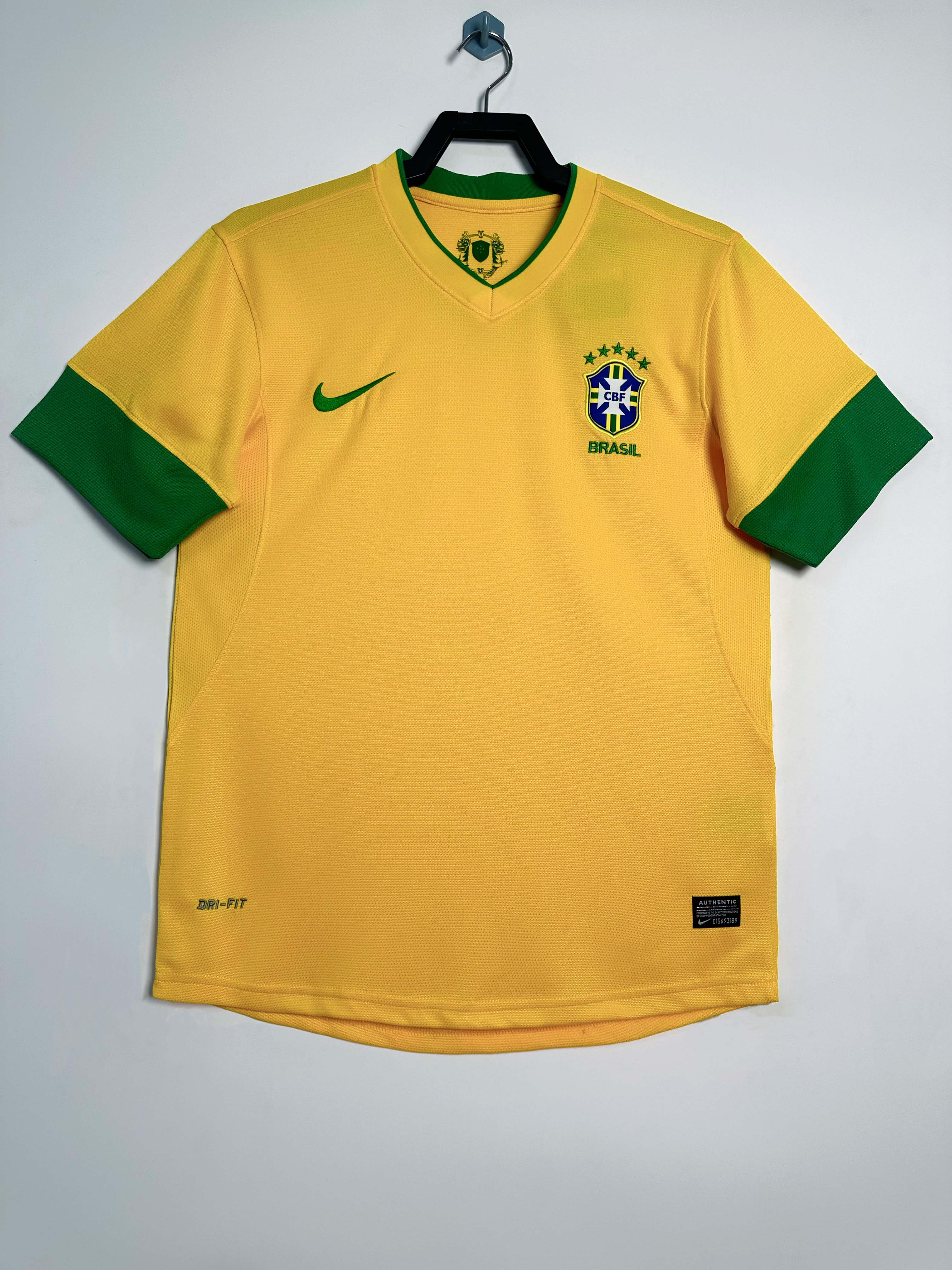2012 Retro Brazil Home Football Shirt 1:1 Thai Quality