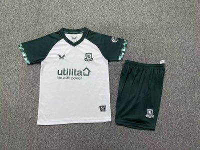 2025/2026 Middlesbrough Third Football Shirt Kids Size 1:1 Thai Quality