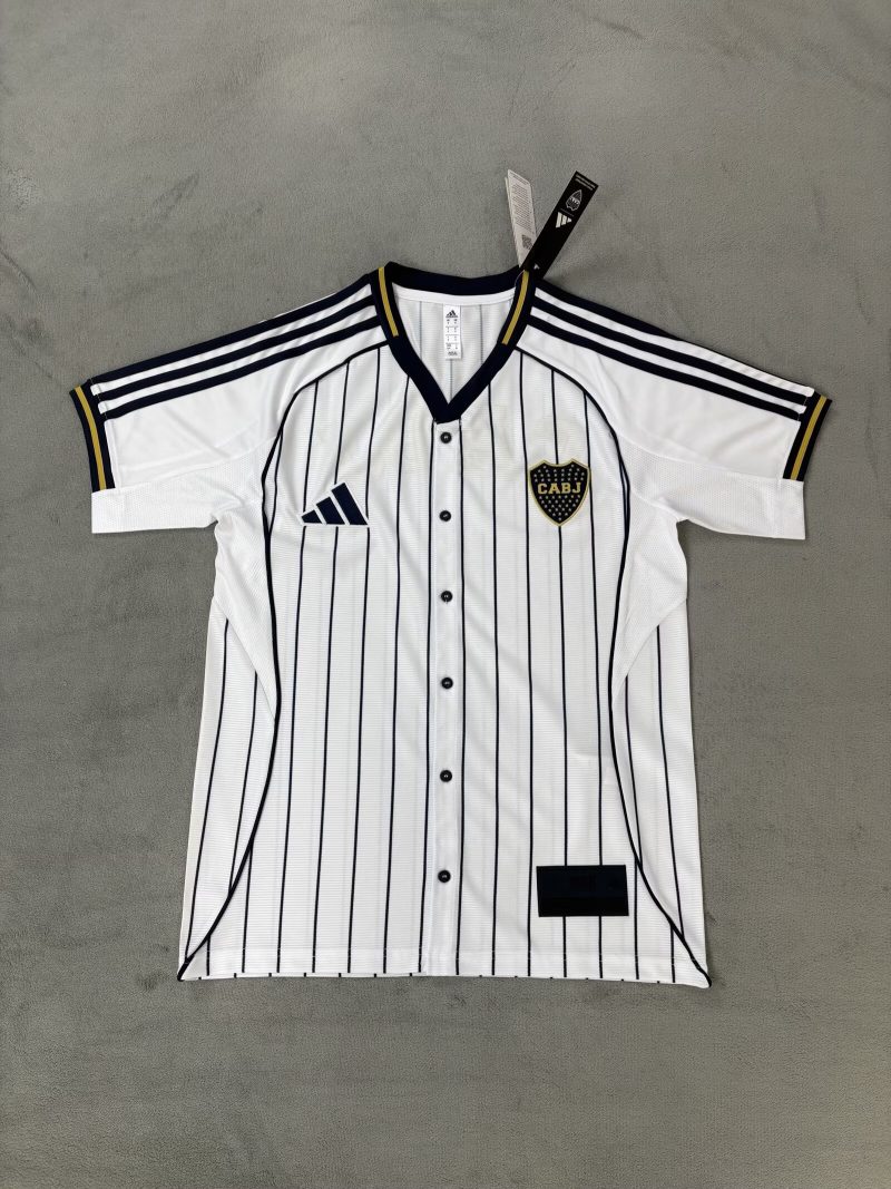 9953e5bf79acdf0c3232bef5bad2add5 2025/2026 Boca Juniors Baseball Shirt 1:1 Thai Quality