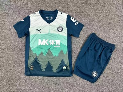 2025/2026 Deportivo Alaves Third Football Shirt Kids 1:1 Thai Quality