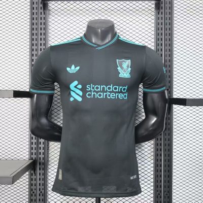 2025/2026 Player Version Liverpool Black Football Shirt 1:1 Thai Quality