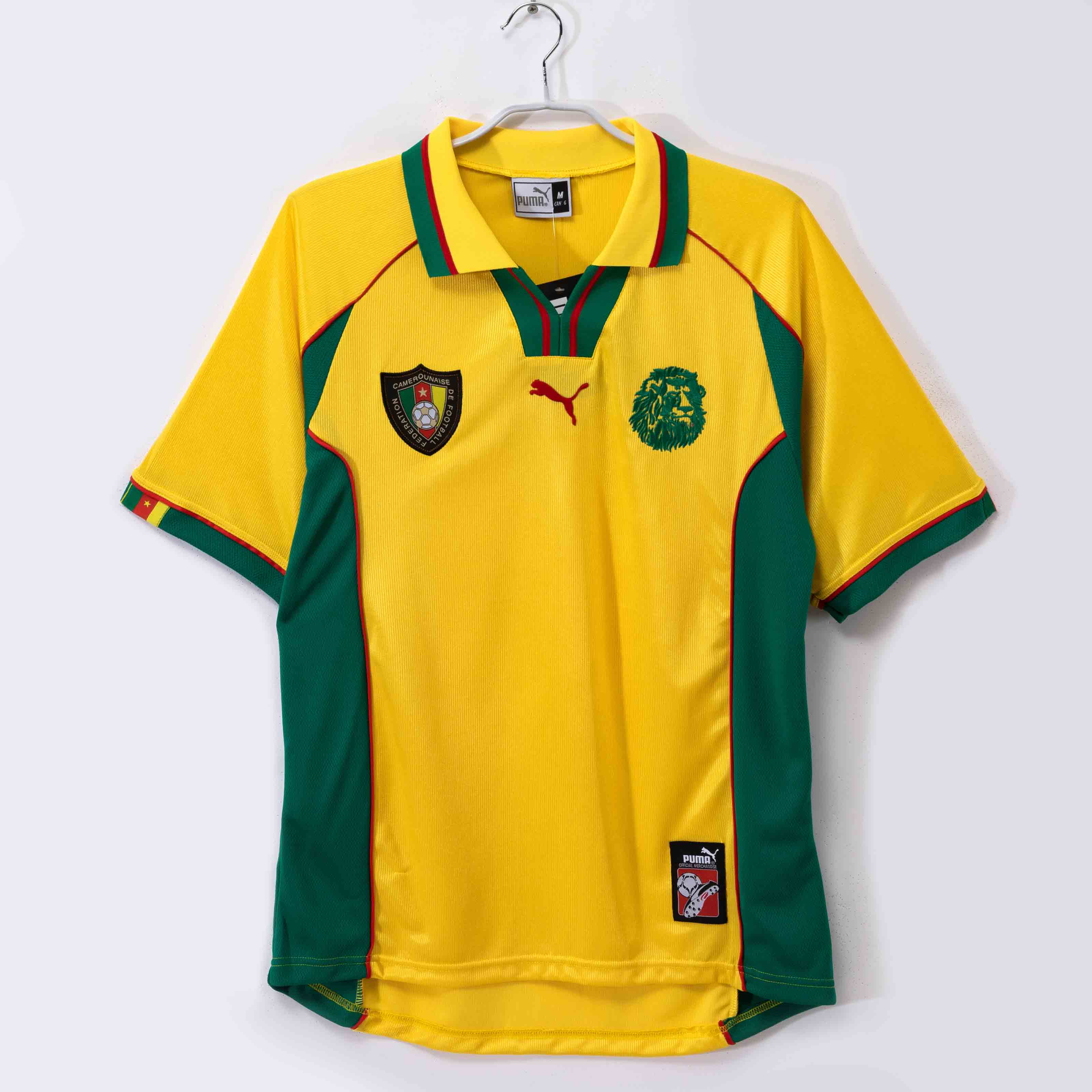 1998 Retro Cameroon Away Football Shirt 1:1 Thai Quality