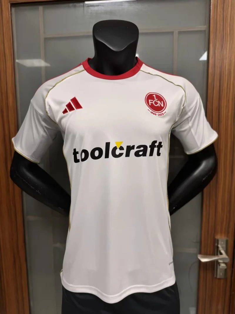 a05964a676dcad3d7b973531f07e962d 2025/2026 1. FC Nürnberg Away Football Shirt 1:1 Thai Quality