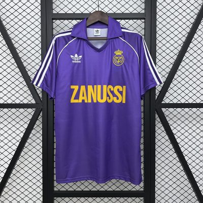 1984/1985 Real Madrid Away Football Shirt 1:1 Thai Quality