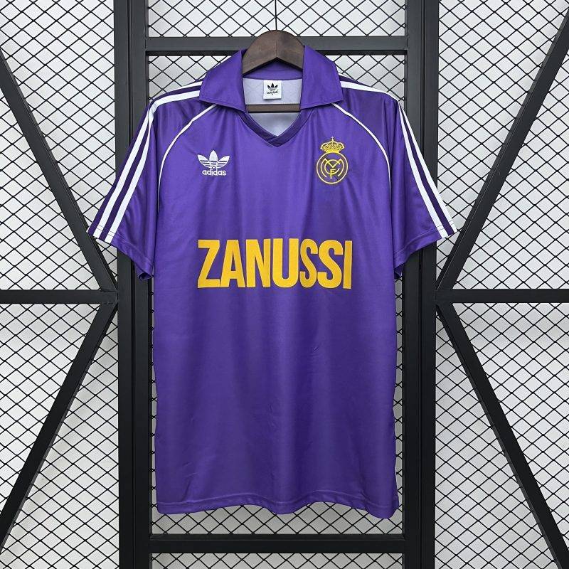 a06789c29e6ee8fe79636b3f24307344 1984/1985 Real Madrid Away Football Shirt 1:1 Thai Quality
