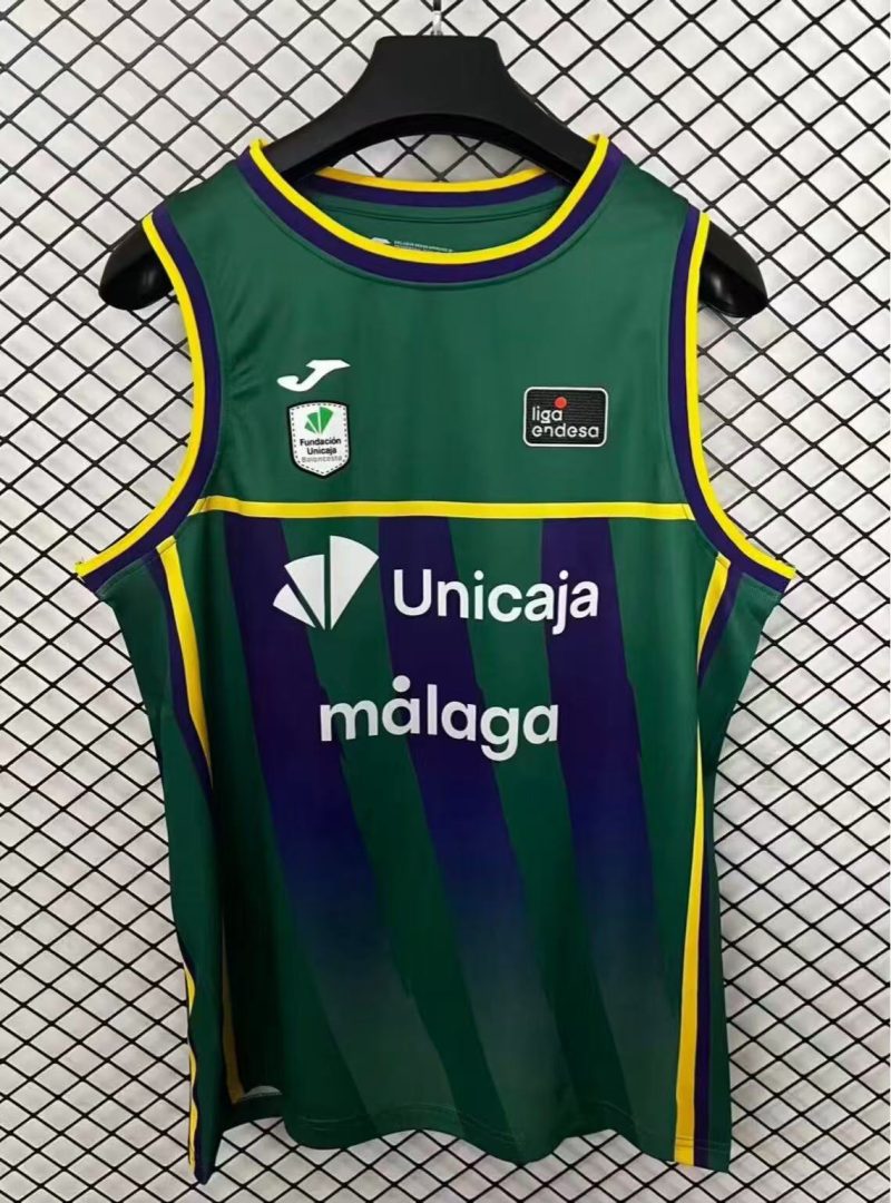 a201bd8487c9c4c6abca96bbe8321022 2025/26 Malaga Basketball Shirt 1:1 Thai Quality