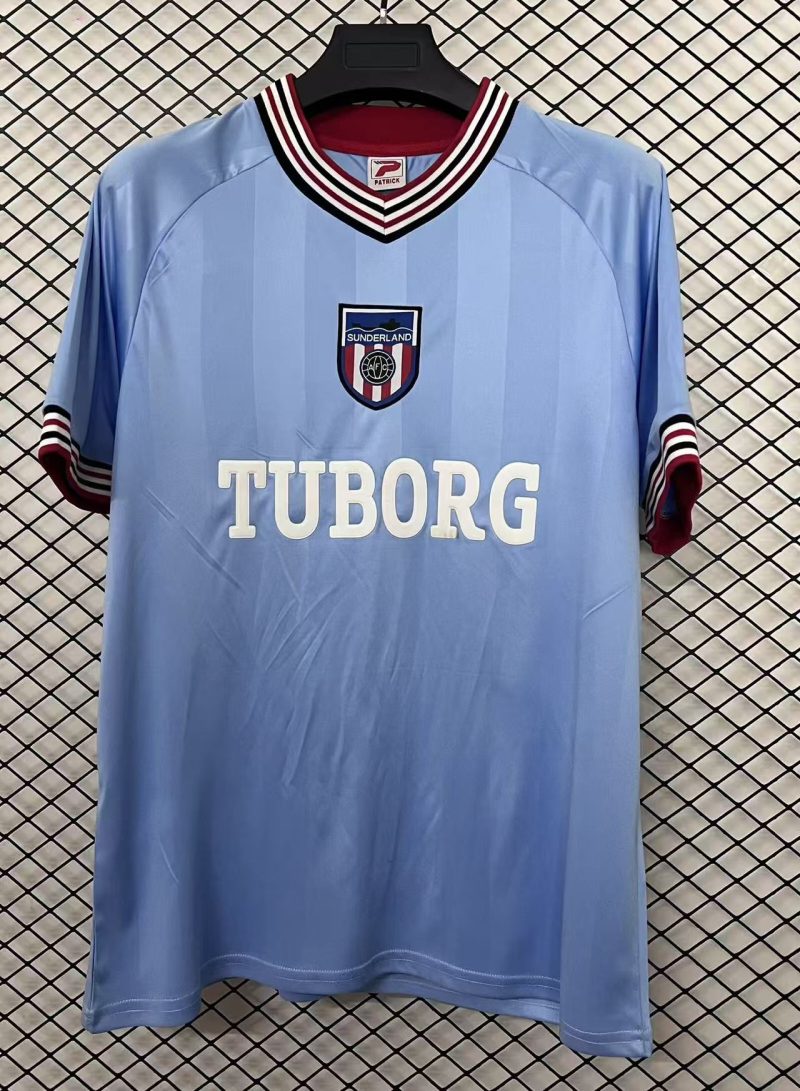 a227ca37419a09f2aa4f15e00055ef69 1986/1987 Sunderland Away Football Shirt 1:1 Thai Quality