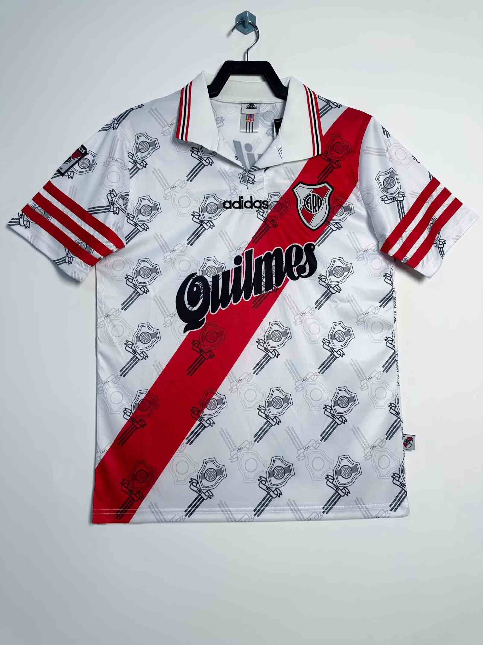 1996/1997 Retro River Plate Home Football Shirt 1:1 Thai Quality
