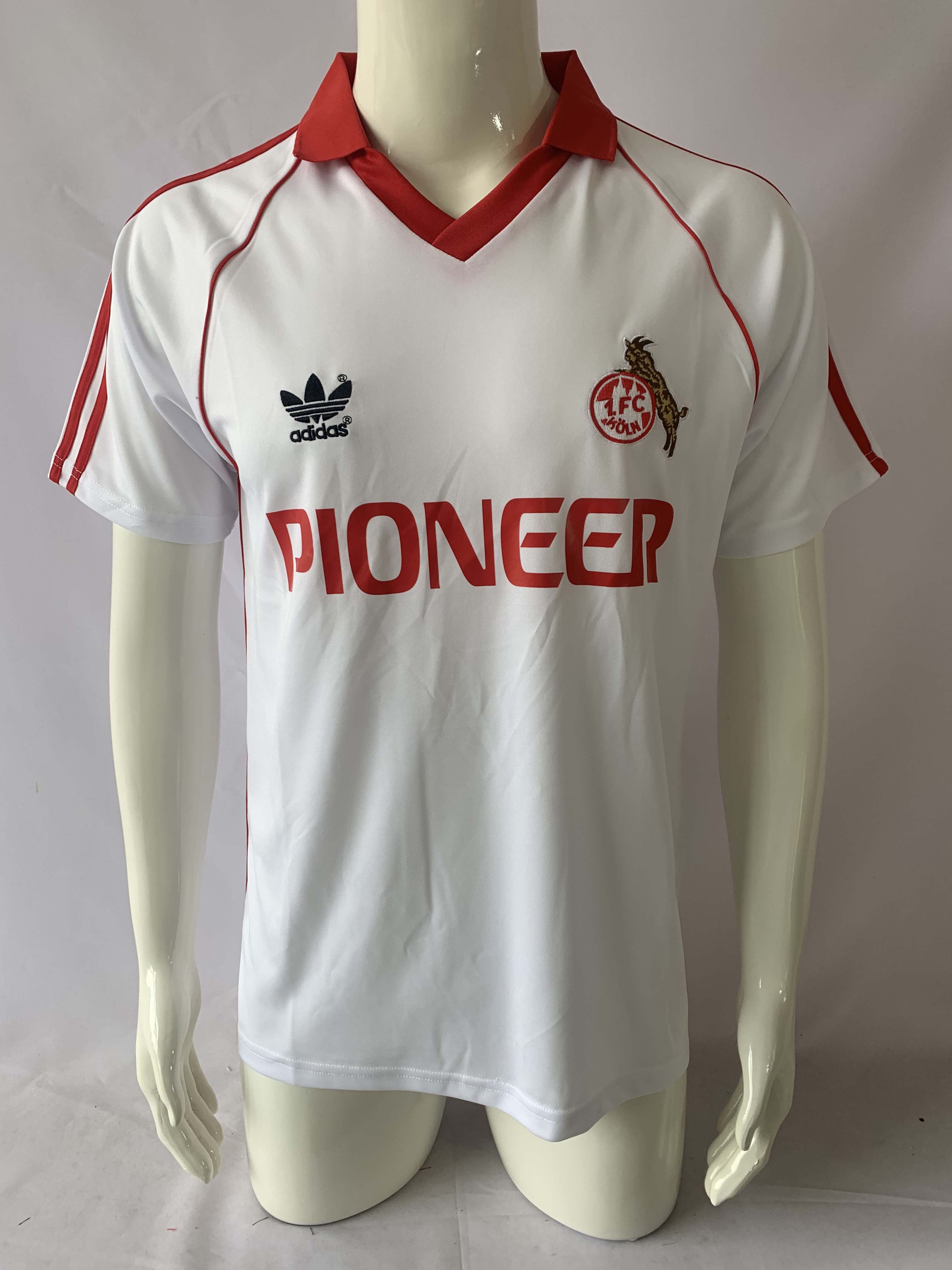 1980/1981 Retro FC Köln Home Football Shirt 1:1 Thai Quality