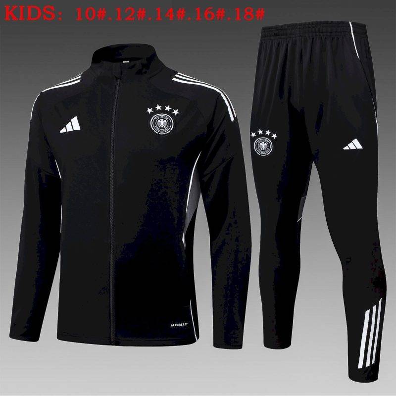 a449e0bfe4d2df308bbbe3262d94b4e0 2025/2026 Germany Long Zipped Jacket Football Shirt 1:1 Thai Quality Set