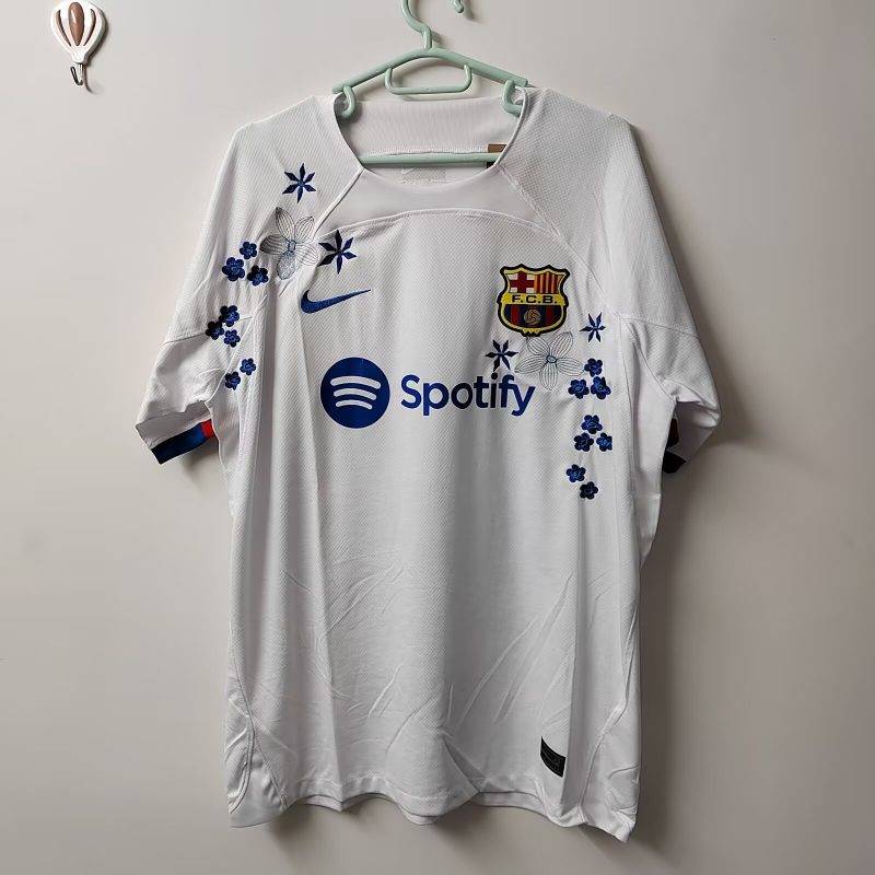 a4883ce29bc3fe94920ef7141e55ec75 2023/2024 Barcelona Away Football Shirt 1:1 Thai Quality