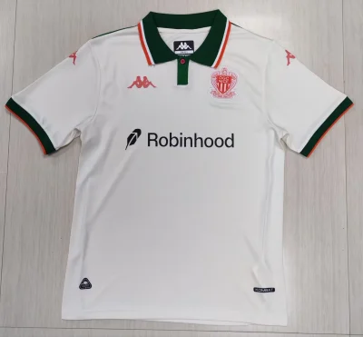 2025/2026 OGC Nice Away Football Shirt 1:1 Thai Quality