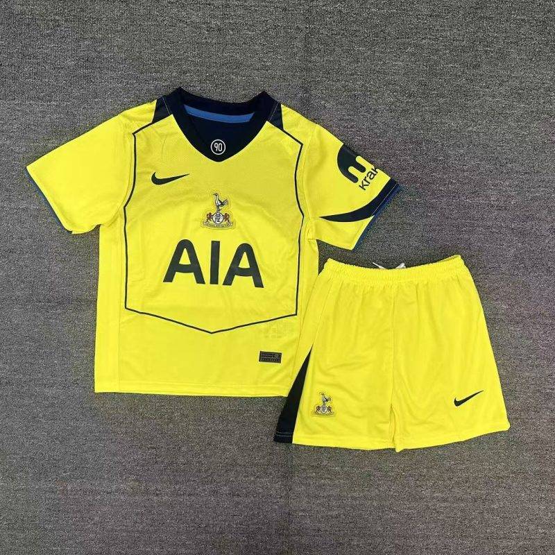a561cbe80f7a91f3dcf1ce3022a2ffd2 2025/2026 Tottenham Hotspur Third Football Shirt Kids Size 1:1 Thai Quality