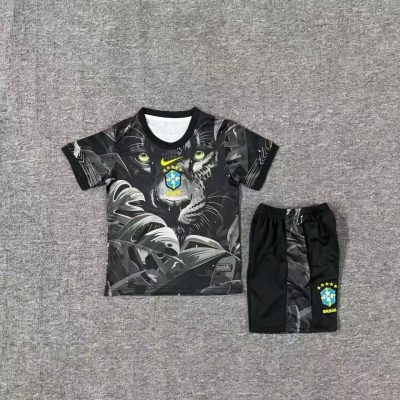 2025 2026 Brazil Special Edition Football Shirt Kids Size 1:1 Thai Quality