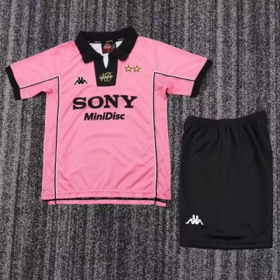 1997/98 Juventus Away Football Shirt Kids Size 1:1 Thai Quality