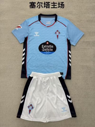 2025/2026 Celta Vigo Home Football Shirt Kids 1:1 Thai Quality