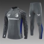 25/26 Feyenoord Half-Pull Training Suit Football 1:1 Thai Quality Set