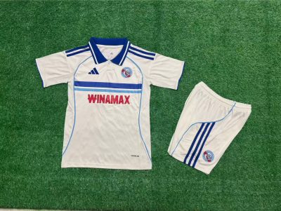 2025/2026 Strasbourg Away Football Shirt Kids Size 1:1 Thai Quality