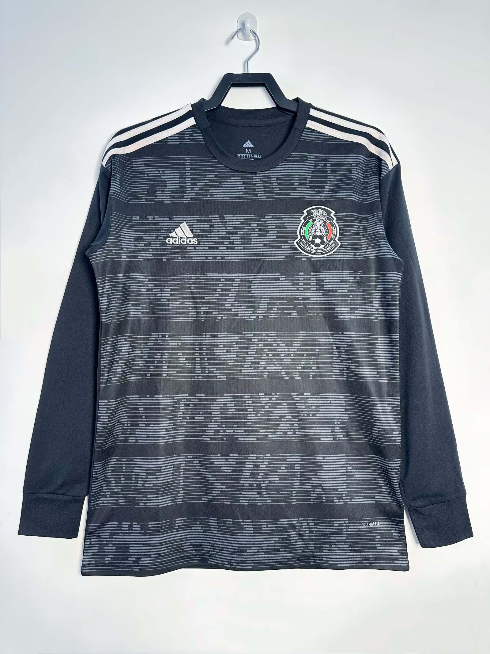 2019 Retro Long Sleeve Mexico Home Football Shirt 1:1 Thai Quality