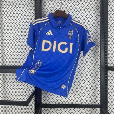2025/2026 Real Oviedo Vetusta Home Football Shirt 1:1 Thai Quality