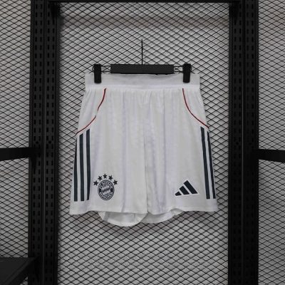 2025/2026 Player Version Bayern Munchen Home Shorts 1:1 Thai Quality