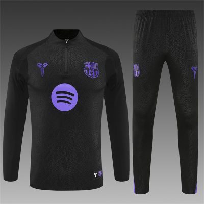 2025/2026 Barcelona Half-Pull Training Suit Football Shirt 1:1 Thai Quality Set