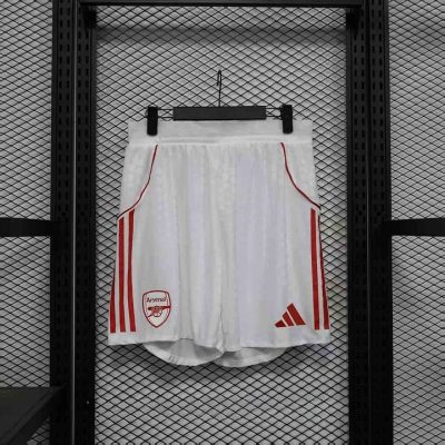 2025/2026 Player Version Arsenal Home Shorts 1:1 Thai Quality
