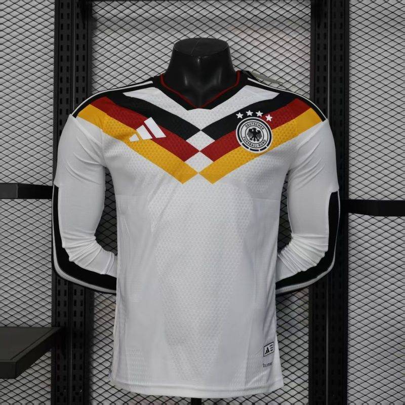 acb31fd5a15959fb8886f81d6b865230 2026 Player Version Long Sleeve Germany Home Football Shirt 1:1 Thai Quality