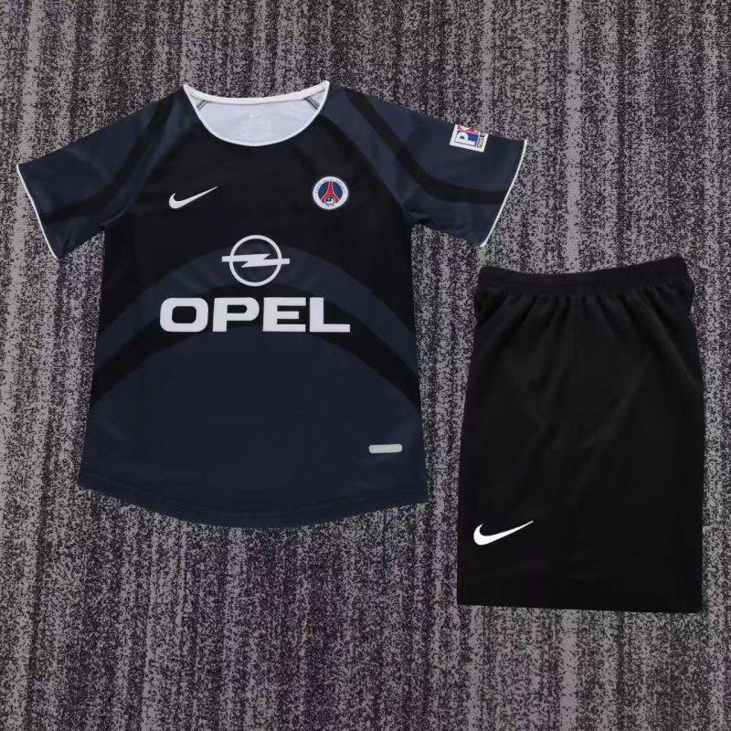 2001/02 Paris Saint-Germain Third Football Shirt Kids Size 1:1 Thai Quality