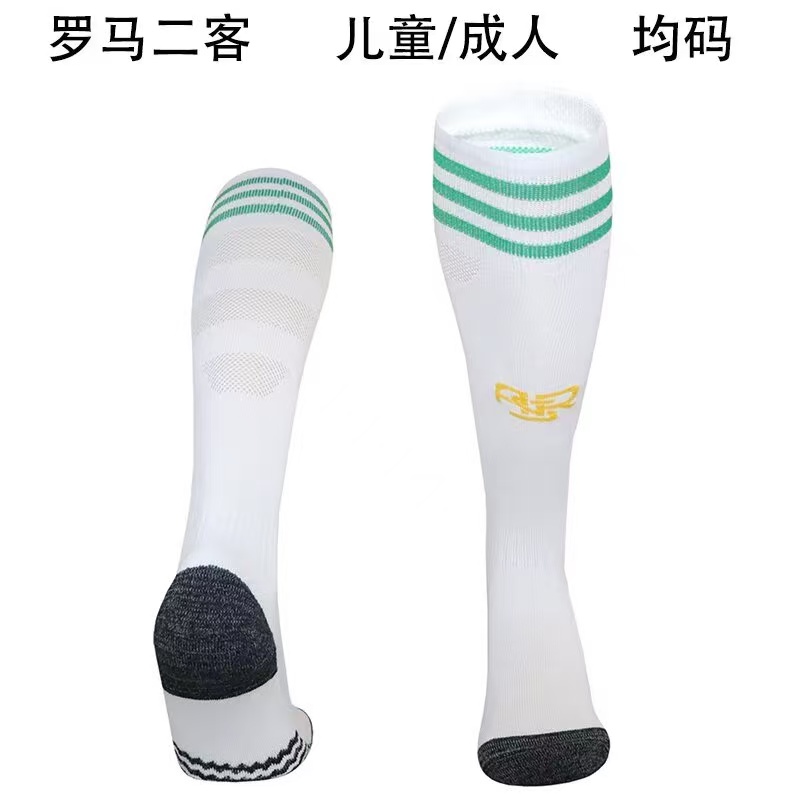 af1526b2d191f434d89ce81b28f7f56e 2025/2026 Roman Third Away Football Socks 1:1 Thai Quality