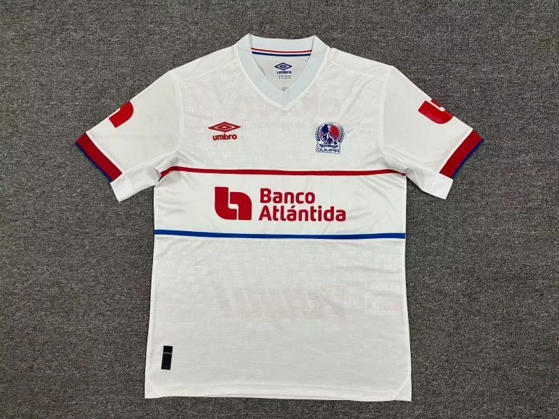 af416c97a0e89ed2cdb1166a25dd0226 2025/2026 CD Olimpia Home Football Shirt 1:1 Thai Quality