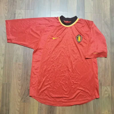 2000 Retro Belgium Home Football Shirt 1:1 Thai Quality
