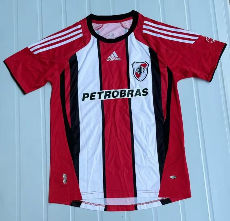b25b84f5ac93311f9b5c6d272bbbb768 2007/2008 Retro River Plate Away Football Shirt 1:1 Thai Quality