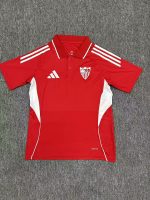 2025/2026 Sevilla Red Polo Football Shirt 1:1 Thai Quality