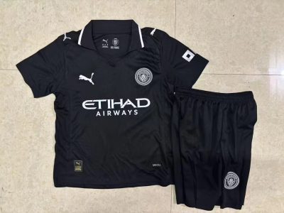 2025/2026 Manchester City Third Football Shirt Kids Size 1:1 Thai Quality
