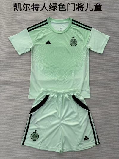 2025/2026 Celtic Goalkeeper Football Shirt Kids Size 1:1 Thai Quality
