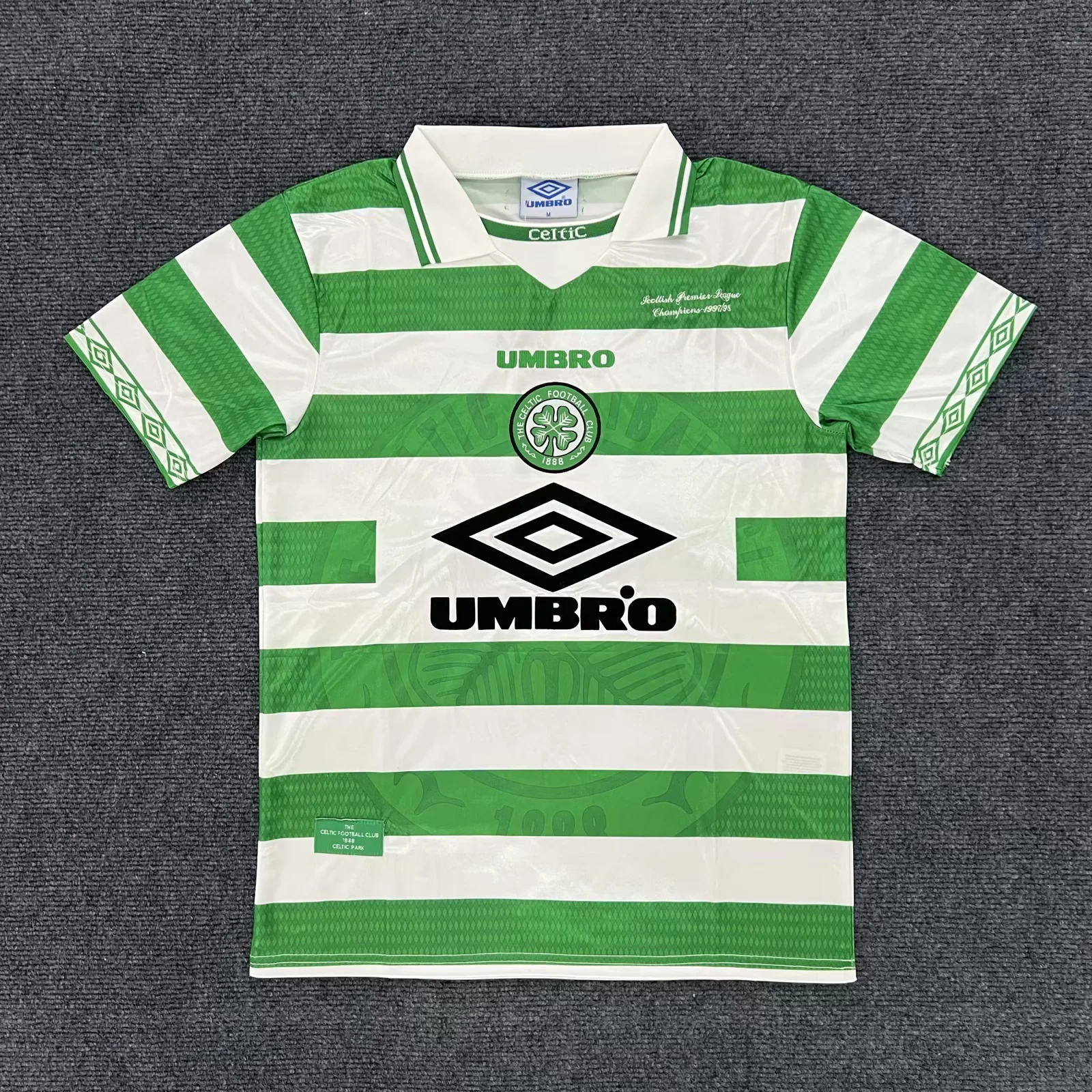 1997/1999 Retro Celtic Home Football Shirt 1:1 Thai Quality