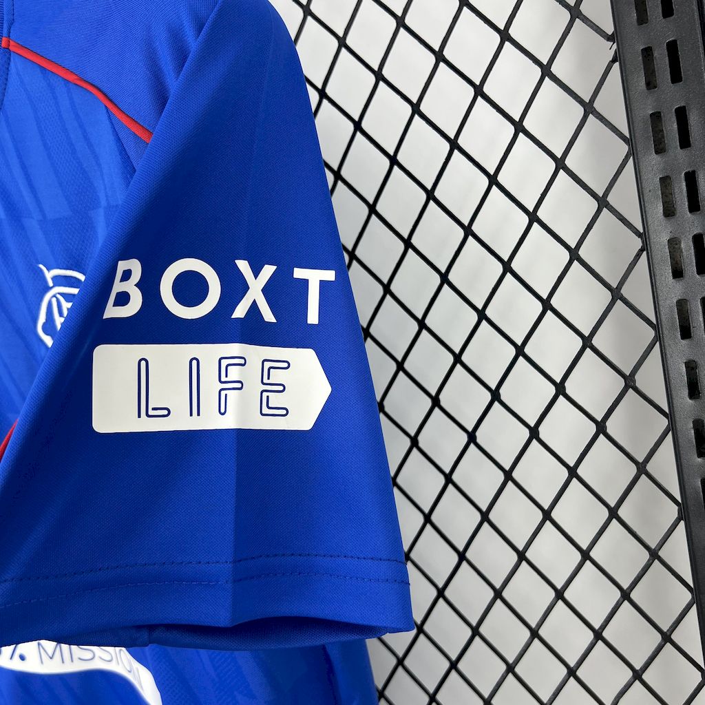 2024/2025 Rangers Home Football Shirt 1:1 Thai Quality - Image 6