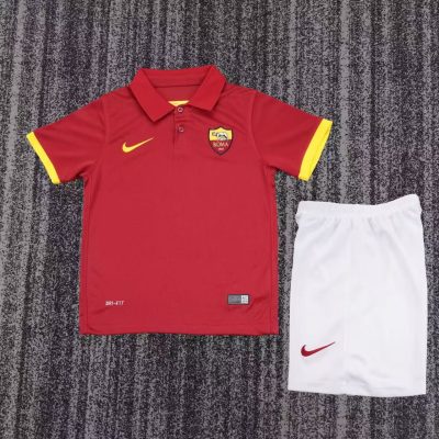 2014/15 Roma Home Football Shirt Kids Size 1:1 Thai Quality